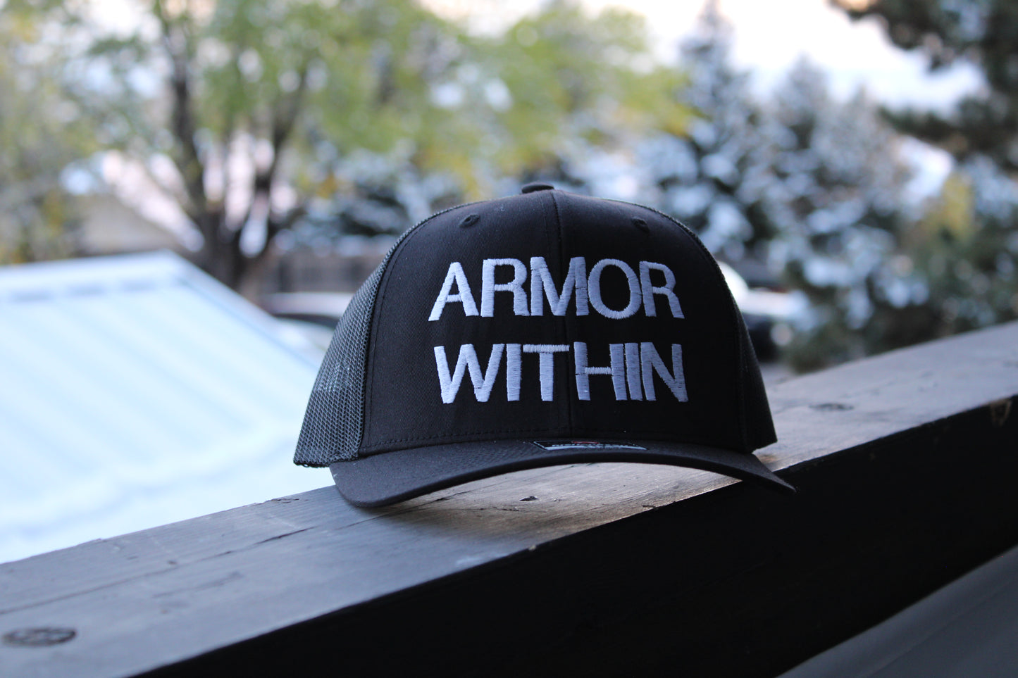 ARMOR WITHIN - Black Trucker Hat
