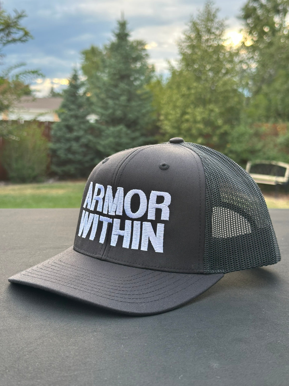ARMOR WITHIN - Black Trucker Hat