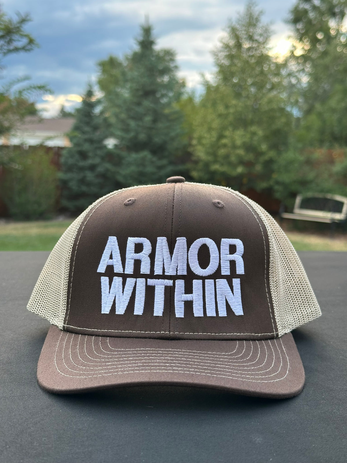 ARMOR WITHIN - Black Trucker Hat