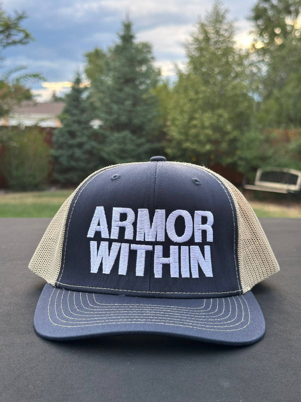 ARMOR WITHIN - Black Trucker Hat