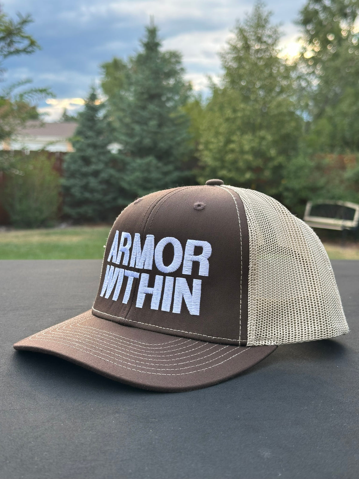 ARMOR WITHIN - Black Trucker Hat