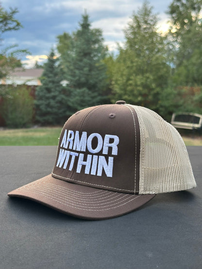 ARMOR WITHIN - Black Trucker Hat
