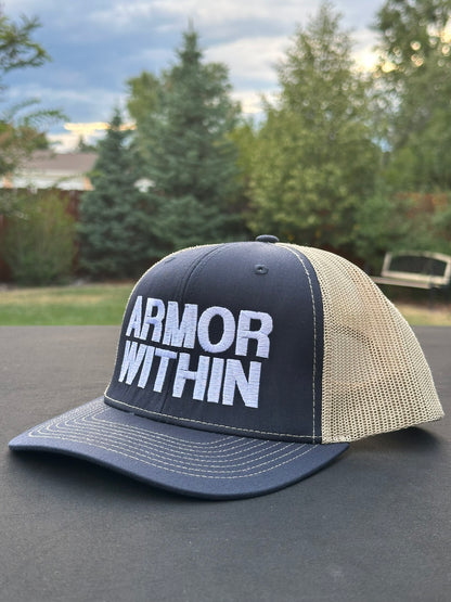 ARMOR WITHIN - Black Trucker Hat
