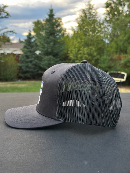 DON’T STOP NOW - Black Trucker Hat